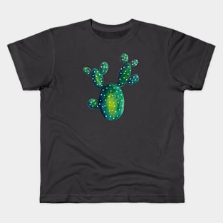 Green Cactus Kids T-Shirt